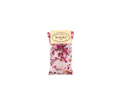 Koupelová sůl s plátky růže sáček malý