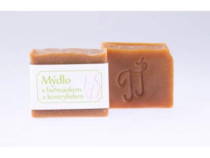 Mýdlo s heřmánkem a kontryhelem