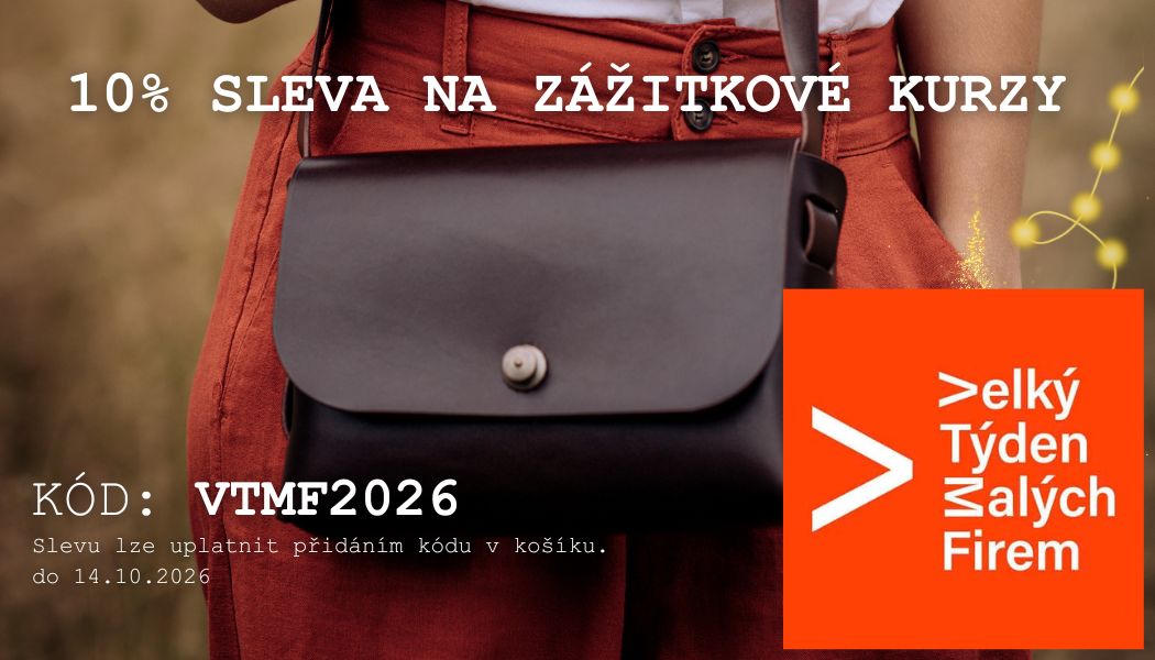 Sleva 10% na zážitkové kurzy