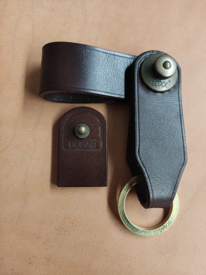 designový klíčenka ruční výroba