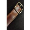 ručně šitý opasek z kůže