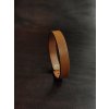 Široký 4,5 cm kožený náramek -  BRACELETBAG - EXTRAWIDE  Nenápadný detail