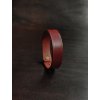 Široký 4,5 cm kožený náramek -  BRACELETBAG - EXTRAWIDE  Nenápadný detail