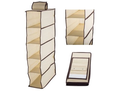 v390pol pl ORGANIZER DO SZAFY WISZACA POLKA Z 5 POLKAMI 70cm 149 6