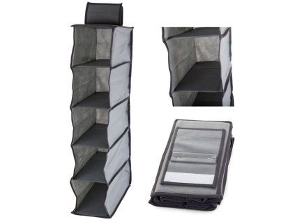 2y53pol pl ORGANIZER DO SZAFY WISZACA POLKA Z 5 POLKAMI 70cm 142 7