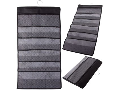 ufjypol pl Organizer na bielizne wiszacy do szafy dwustronny 24 kieszenie 4397 1