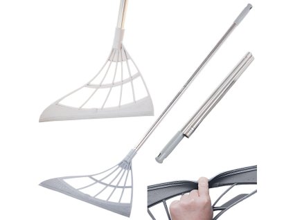 uMDIpol pl Miotla silikonowa szczotka do wody z kijem magic 3686 1