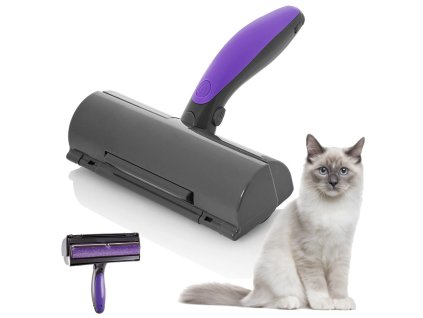 ZLDQpol pl Szczotka walek do czyszczenia z siersci psa led 3669 1