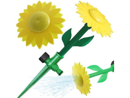 Zavlažovací systém, zahradní zavlažovač slunečnice