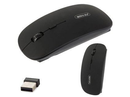 UFwEpol pl Mysz myszka optyczna bezprzewodowa slim 2 4 Ghz 1787 1