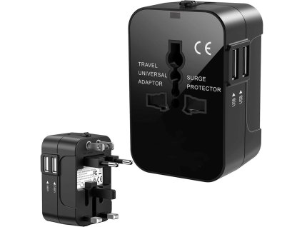 7IbWpol pl Adapter przejsciowka wtyczka gniazdo uk usa eu aus uniwersalna 2x usb swiat 4902 1