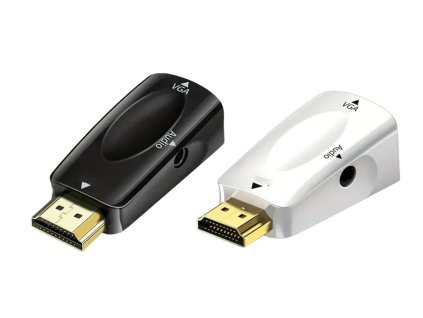 wSXLpol pl Konwerter adapter z hdmi na vga d sub audio dzwiek mini jack 4894 3