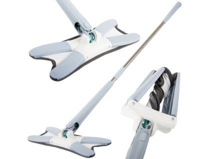 jwbgpol pl Plaski mop do mycia podlogi z wyciskaczem obrotowy twist wyciskany 4404 2