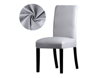 Elastický potah na židli Leather Elegance (Barva Vínová)