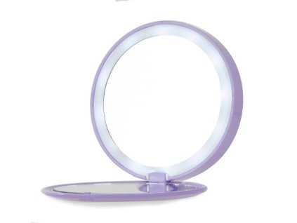 Kosmetické mini zrcátko LED, USB