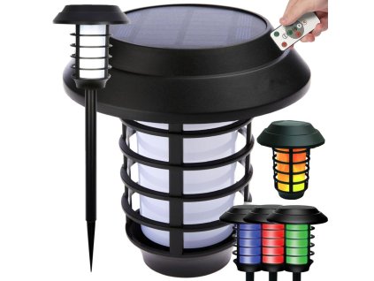 qYxzpol pl Lampa ogrod solarna pochodnia latarnia rgb pilot 4345 1