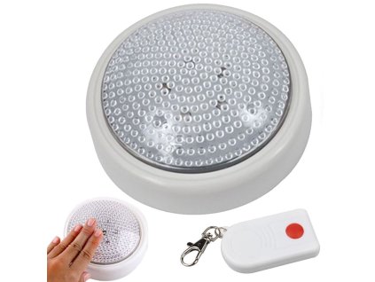 evbypol pl Lampka dotykowa 5 led z pilotem lampa baterie 1127 1