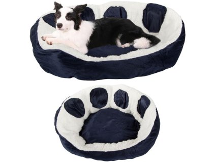 6Gizpol pl Pluszowe legowisko kojec dla psa kota miekkie 60cm 4553 1