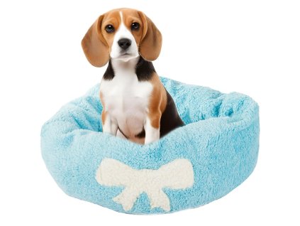 9PDMpol pl Pluszowe legowisko kojec dla psa kota miekkie 50cm 4530 1