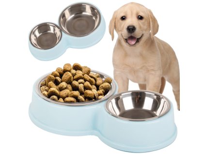 vMgDpol pl Miska podwojna dla psa kota metalowa na karme wode 4583 1