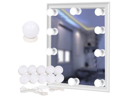 1I6Upol pl Lampki do lustra toaletki led zestaw makijaz 10szt 2504 12