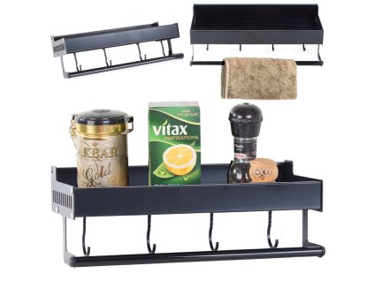 pol pl Polka kuchenna wiszaca scienna wieszak organizer 3724 1