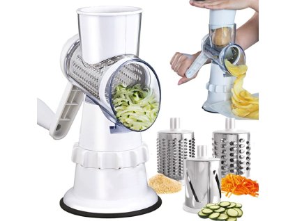 pol pl Maszynka do tarcia ziemniakow sera warzyw szatkownica 3x tarki wklady 3w1 5309 1