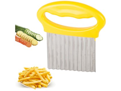 pol pl Noz karbowany falowany do frytek krajacz warzyw 3874 1