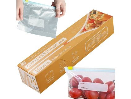 pol pl Torebki foliowe strunowe suwak zamykane szczelne do zywnosci 1200ml 15szt 5311 1