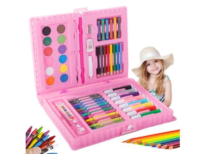 pol pl Zestaw artystyczny do malowania w walizce 68 szt 3579 1