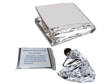 pol pl Koc termiczny ratunkowy folia zycia mata 160x210cm 2117 1