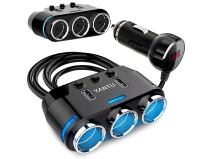 pol pl Rozdzielacz gniazda zapalniczki 2x usb ladowarka 3279 1