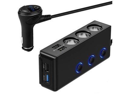 pol pl Rozdzielacz gniazda zapalniczki 12 24v 4xusb qc pd 3002 1