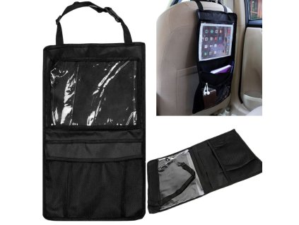 pol pl Organizator samochodowy na fotel auta ochrona oslona filc ochraniacz 5115 1
