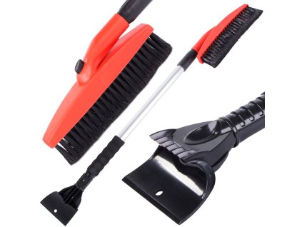 pol pl Skrobaczka szczotka zmiotka teleskopowa skladana szyb lodu sniegu lodu 2w1 4863 1