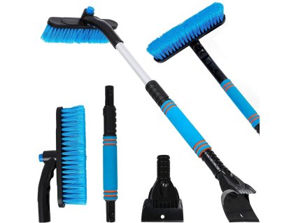 pol pl Skrobaczka szczotka zmiotka teleskopowa skladana do auta szyby sniegu lodu 4862 1