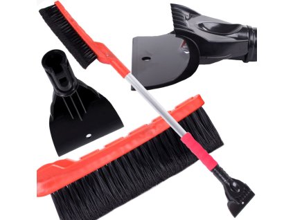 pol pl Skrobaczka do szyb 2w1 szczotka do odsniezania samochodu dluga skrobak auta 4858 1