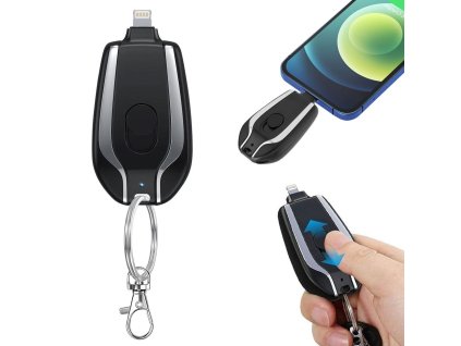pol pl Powerbank ladowarka przenosna brelok do kluczy lightning iphone 1500mah 5184 1