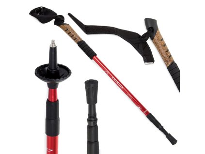 pol pl Kij Nordic Walking Z Korkowa Raczka Kolor Czerwony 1697 7