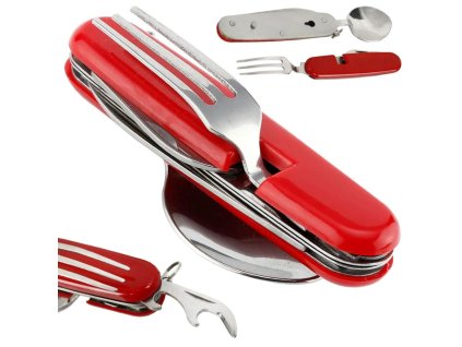 pol pl Scyzoryk 4w1 niezbednik turystyczny wojskowy lyzka 701 1