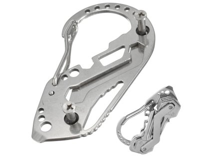 pol pl Brelok do kluczy karabinczyk survival multitool 2547 1