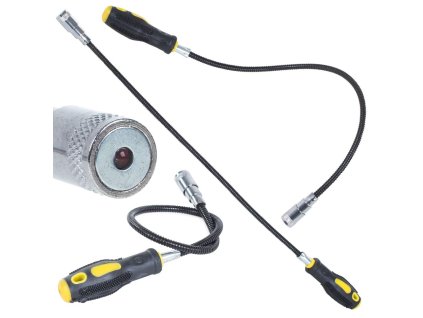eng pl Flexible gripper magnetic magnet led torch 3472 1