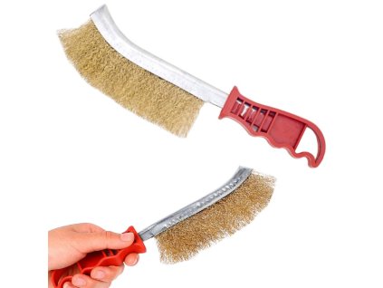 eng pl Brass wire brush for cleaning rims power 3470 1