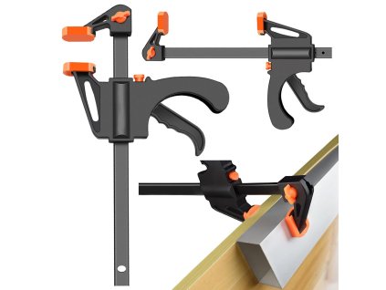 eng pl Carpenters clamp single handed grip 205mm 3468 1