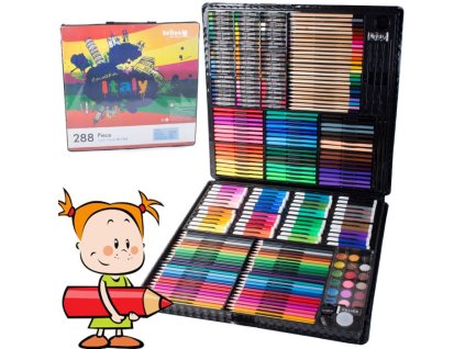 pol pl Zestaw artystyczny do malowania w walizce 288 szt 3561 1