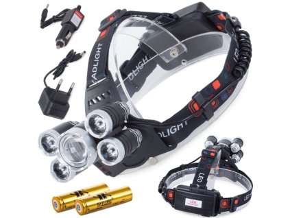 pol pl Bailong latarka czolowa led cree XM L T6 4x XPE 2175 17