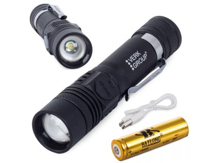 pol pl Latarka taktyczna bailong led cree zoom xm l t6 2171 17