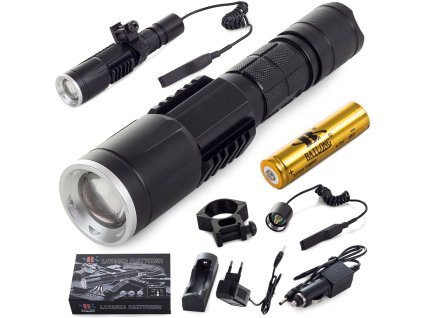 pol pl Latarka taktyczna bailong mysliwska cree xm l3 u3 319 18