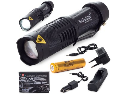 pol pl Latarka taktyczna bailong led cree xm l3 u3 zoom 296 1