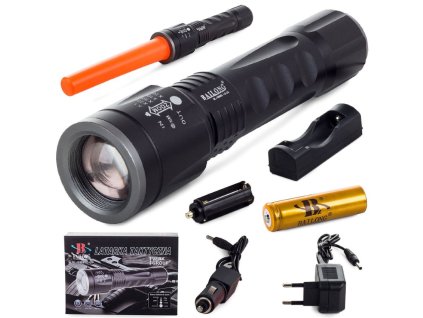 pol pl Latarka taktyczna bailong led cree zoom xm l3 u3 277 1